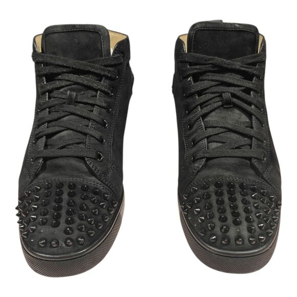 CHRISTIAN LOUBOUTIN Lou Spikes High-Top \'Suede\' Sneaker Size 43 US10 main image 3